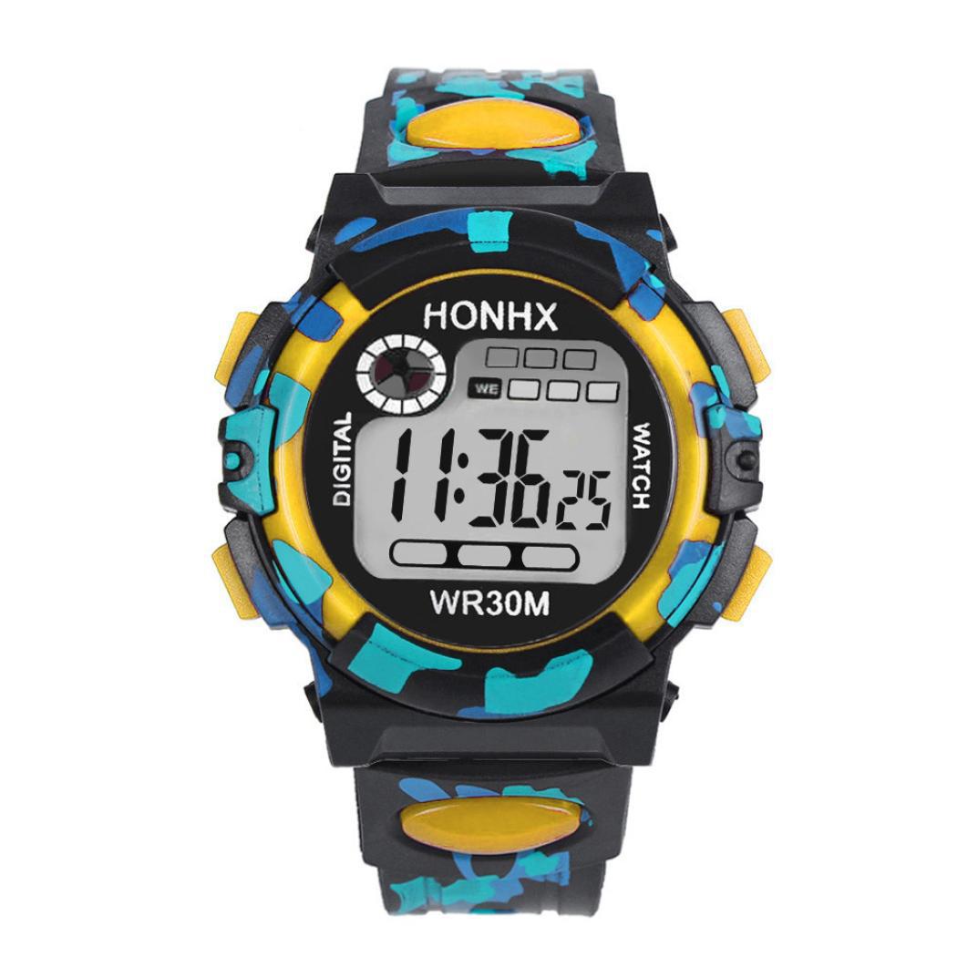 Kids' LED Multifunctional Sports Watch - Durable, Stylish & Fun for Active Play - Image 4