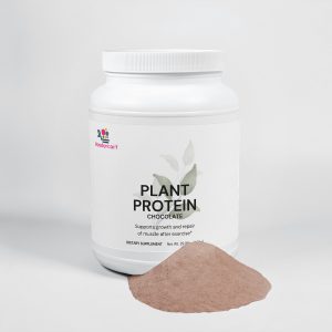 Plant Protein Chocolate - 21g Protein for Muscle Recovery, Weight Management & Digestive Health