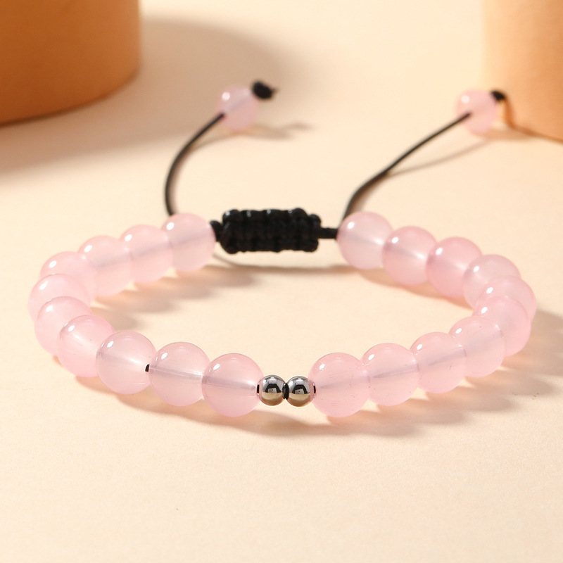 Stylish Crystal Bracelet with Tassel Design for Couples - Fashionable Accessory - Image 2