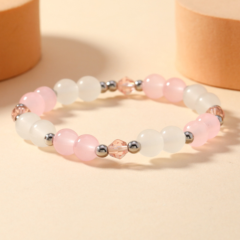 Stylish Crystal Bracelet with Tassel Design for Couples - Fashionable Accessory - Image 5