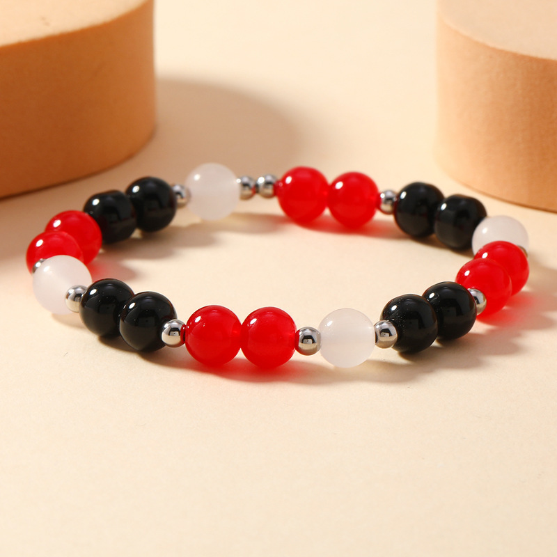 Stylish Crystal Bracelet with Tassel Design for Couples - Fashionable Accessory - Image 6