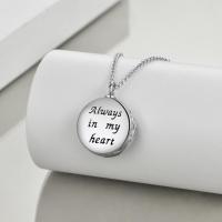 925 Sterling Silver Yoga Lotus Urn Necklace with Abalone Shell for Memorial Cremation Jewelry - Image 2