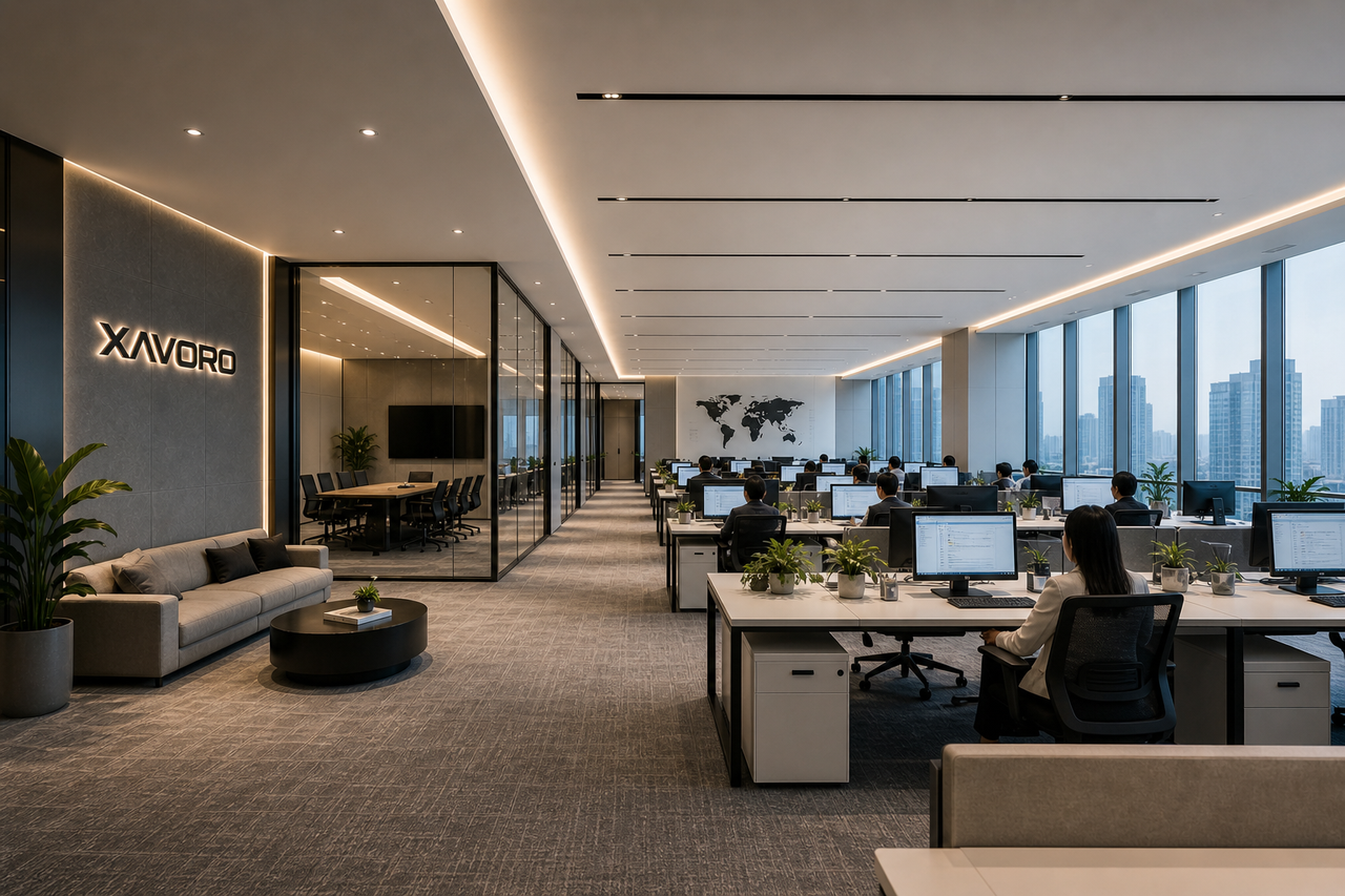 Xavoro office workspace